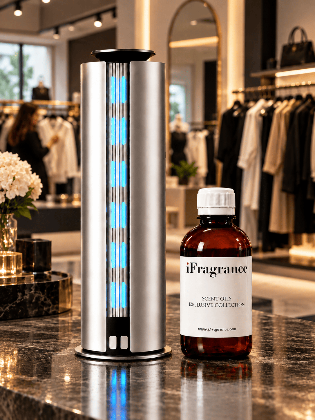 B-Air Pro Diffuser + 200 ml Fragrance Oil