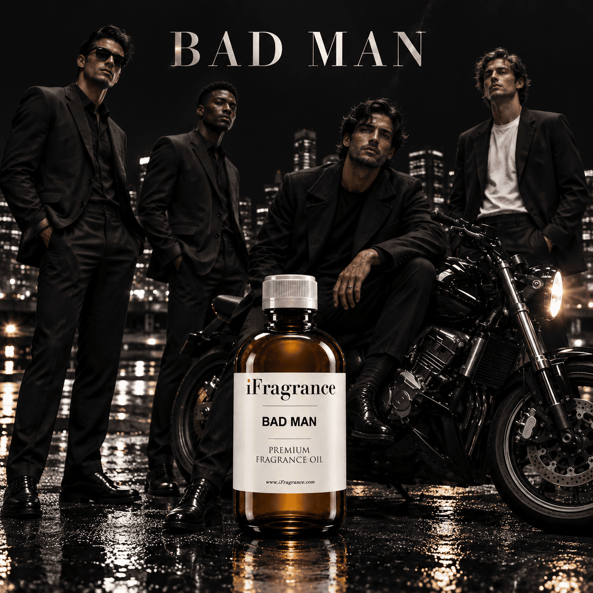 Bad Man – Essenza per Ambienti Premium, Olio Profumato per Diffusori