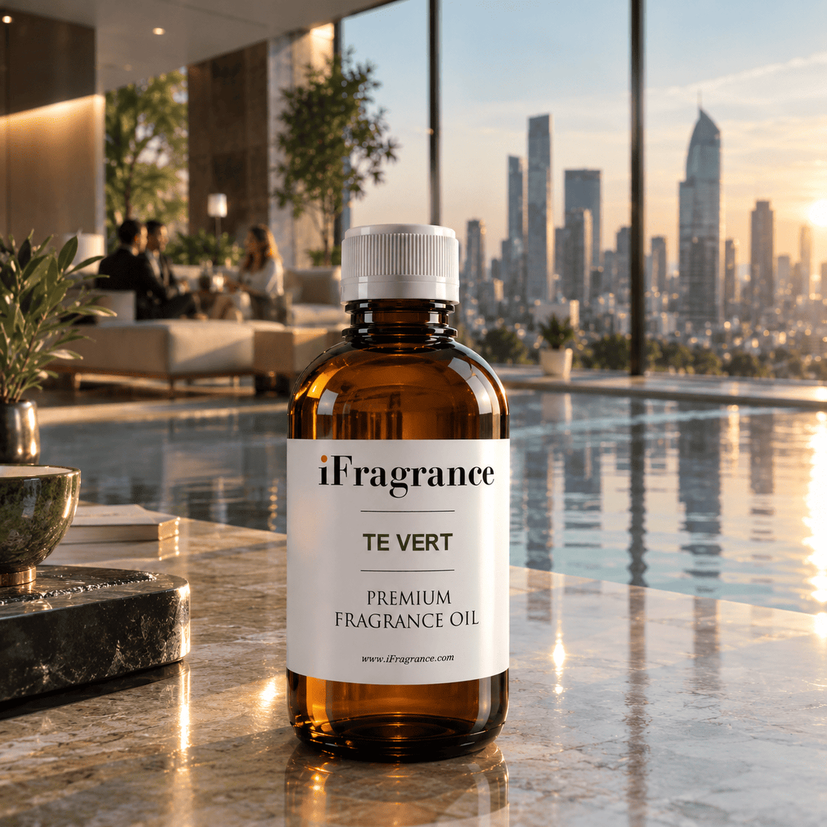 TE VERT – Essenza per Ambienti Premium, Olio Profumato per Diffusori
