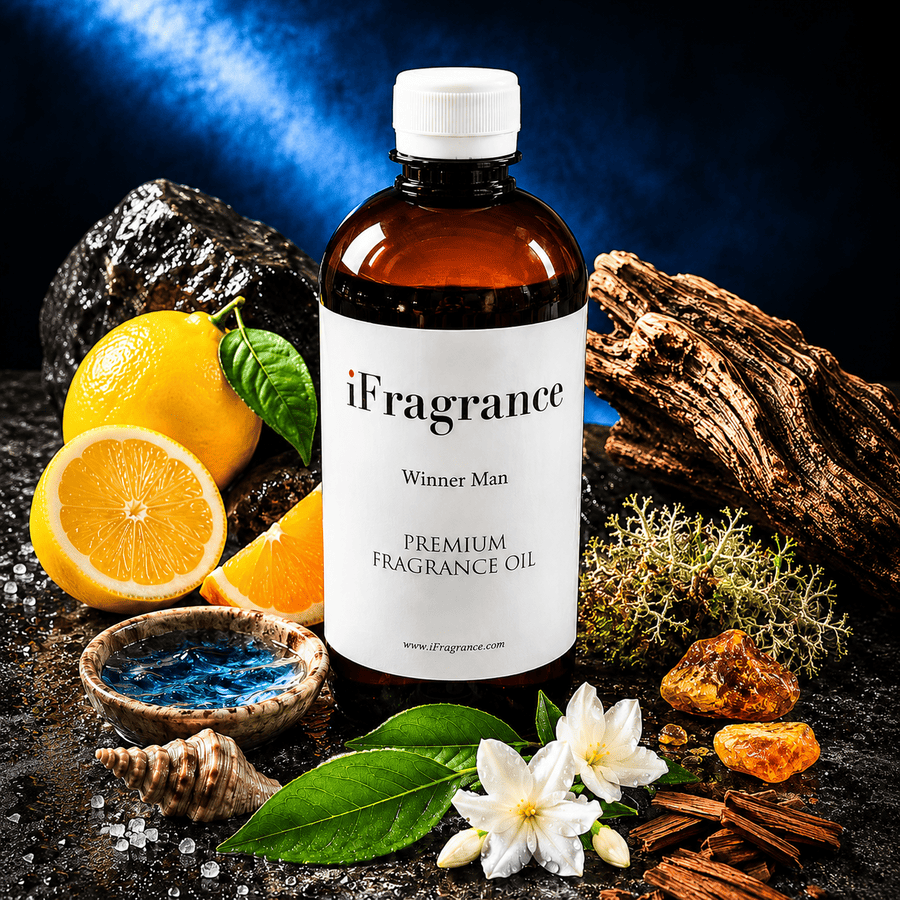 WINNER MAN – Essenza per Ambienti Premium, Olio Profumato per Diffusori