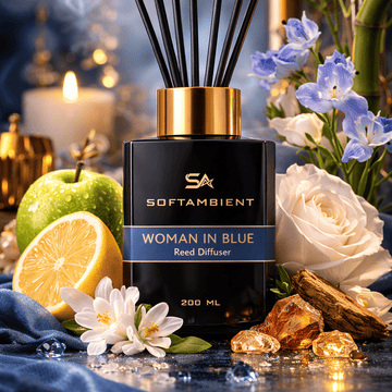Woman in Blue Difuzor cu Bețe Parfumate 200 ml