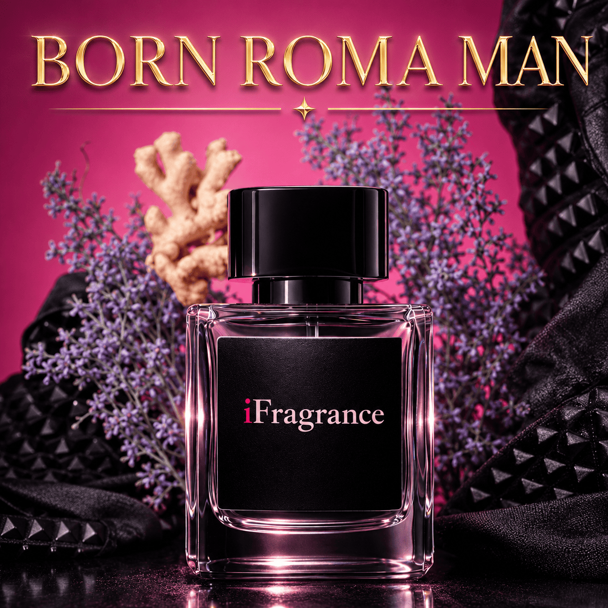 BORN ROMA MAN, 100ml, Eau de Parfum Uomo, Persistenza 12h+