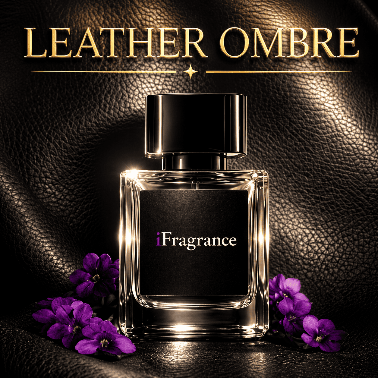 LEATHER OMBRE, 100ml, Eau de Parfum Unisex, Persistenza 12h+