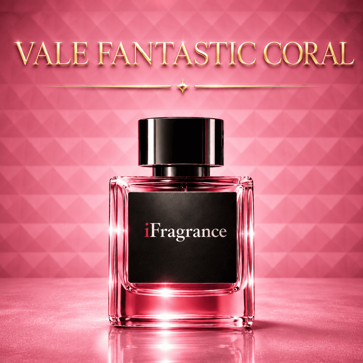 VALE FANTASTIC CORAL, 100ml, Eau de Parfum Donna, Persistenza 12h+