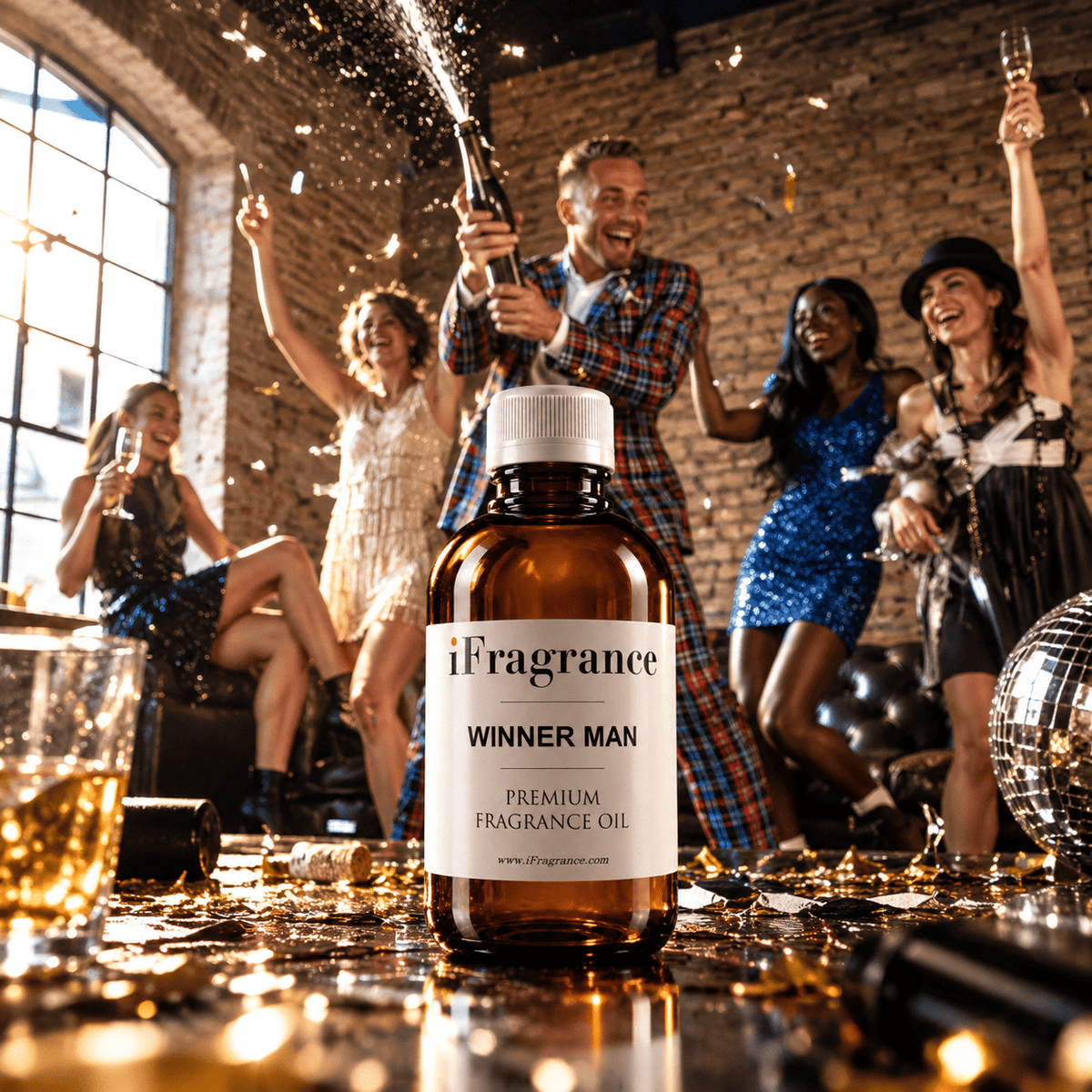 WINNER MAN – Essenza per Ambienti Premium, Olio Profumato per Diffusori